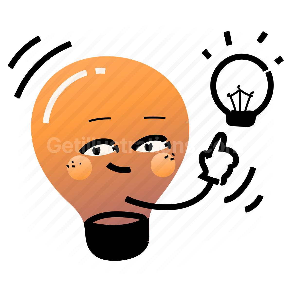 idea, innovation, thought, lightbulb, innovative, product, project
